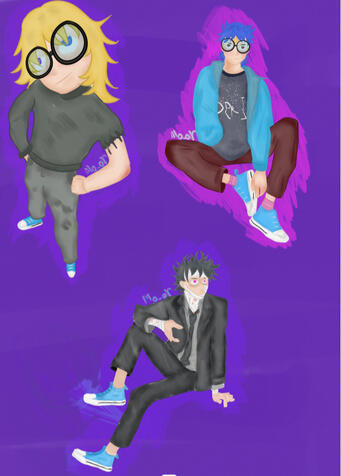 Marina, Maria, Daniel